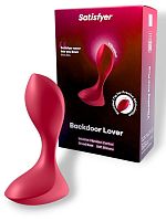 Вибромассажер простаты красный Backdoor Lover Satisfyer 