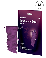 Мешочек для хранения секс игрушек фиолетовый Treasure Bag, M Satisfyer 