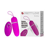 Виброяйцо с пультом дистанционного управления Pretty Love Debby