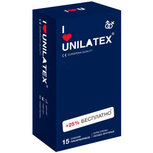 Презервативы особо прочные Unilatex Strong (15 шт)