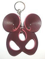 Брелок из экокожи Mouse бордовый Erotoys, Ero-159ch