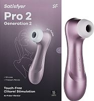 Вакуумно-волновой бесконтактный стимулятор клитора Pro 2 Generation 2 Satisfyer 