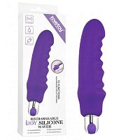 Волнистый перезаряжаемый вибратор IJoy Silicone Waver