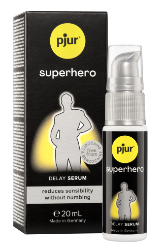 Пролонгирующая сыворотка Pjur Superhero Delay Serum (20 мл) Пролонгирующая сыворотка Pjur Superhero Delay Serum (20 мл)
