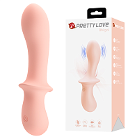 Вибратор для стимулировании точки G персиковый Pretty Love Abigal