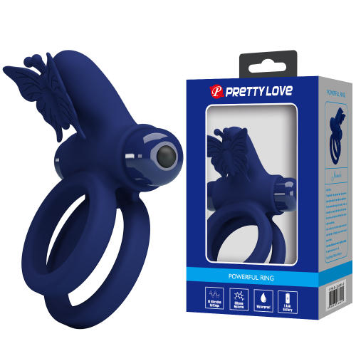 Эрекционное виброкольцо Pretty love Powerful Ring Jamele