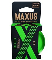 Набор презервативов в железном кейсе MAXUS Mixed 3 шт