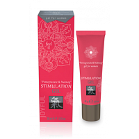 Стимулирующий гель для двоих Shiatsu Stimulation Gel Pomegranate & Nutmeg (30 мл)
