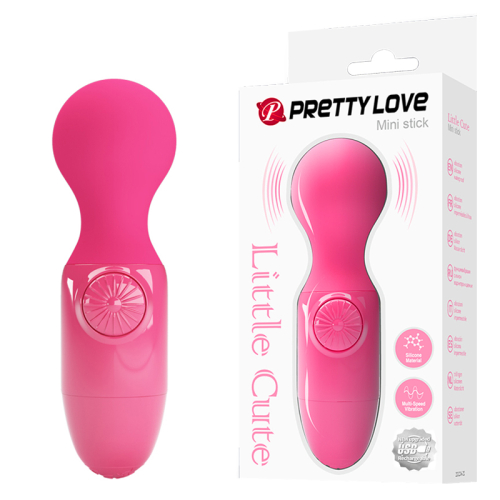 Вибромассажер Pretty Love Mini Stick Розовый Вибромассажер Pretty Love Mini Stick Розовый