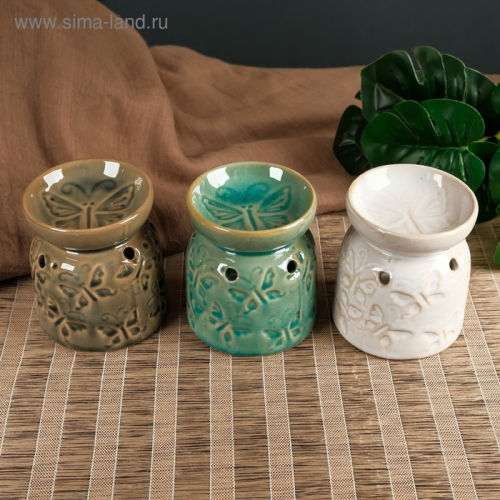 Аромалампа "Бабочки" коричневая