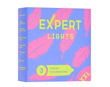 Презервативы ультратонкие увеличенного размера EXPERT Lights XXL (3 шт)