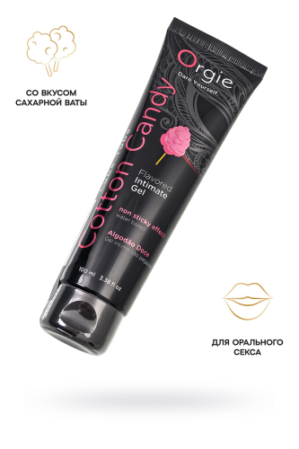 Интимный гель на водной основе со вкусом сахарной ваты ORGIE LUBE TUBE (100 мл) Интимный гель на водной основе со вкусом сахарной ваты ORGIE LUBE TUBE (100 мл)