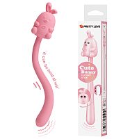Гибкий вибратор Pretty Love Cute Bunny Розовый