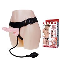 Страпон с расширяющимся фаллоимитатором Ultra Harness