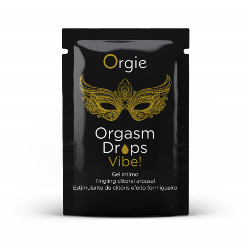 Возбуждающий гель для клитора с эффектом вибрации ORGIE Orgasm Drops Vibe! 1 мл