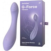 Вибратор для точки G сиреневый G-Force Satisfyer 