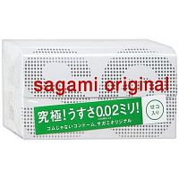 Полиуретановые презервативы Sagami Original 0,02 (12 шт)