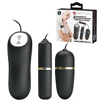Набор вибропуль с электростимуляцией Pretty Love Double Vibro-Bullets
