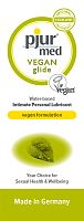 Лубрикант на водной основе Pjur Med Vegan glide (2 мл)