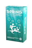 Презервативы с точечной поверхностью Spring Bubbles (12 шт)