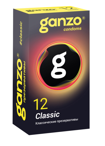 Презервативы классические Ganzo Classic (12 шт) Презервативы классические Ganzo Classic (12 шт)
