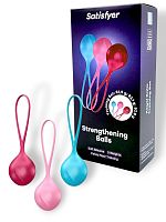 Набор вагинальных шариков Strengthening Balls Satisfyer (3 шт)