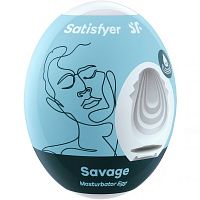 Мастурбатор-яйцо Masturbator Eggs Savage Satisfyer 