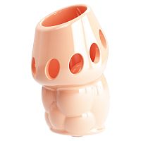 Рельефная насадка с открытой головкой телесная Pretty Love Oscar