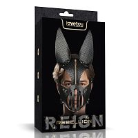 Маска из искусственной кожи Rebellion Reign Dark Bunny