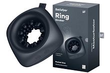 Мастурбатор с вибрацией черный Ring Stroker Satisfyer 