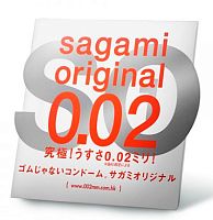 Полиуретановые презервативы Sagami Original 0,02 (1 шт)