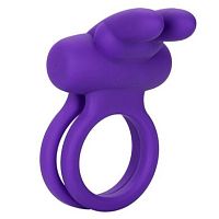 Перезаряжаемое двойное эрекционное кольцо с вибрацией Dual Rockin Rabbit