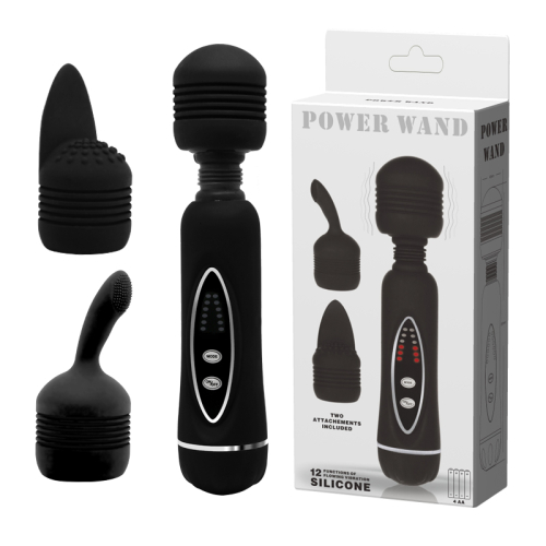 Вибромассажер с дополнительными насадками Baile Power Wand 