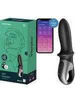 Анальный смарт-вибратор с функцией нагрева Hot Passion Satisfyer 