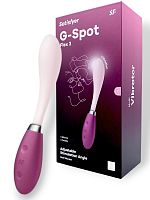 Гибкий вибратор для точки G розовый G-Spot Flex 3 Satisfyer 