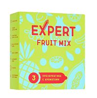 Презервативы фруктовые ароматизированные EXPERT Fruit Mix (3 шт)