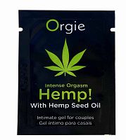 Жидкий вибратор с маслом семян конопли ORGIE Hemp Intense Orgasm 1 мл