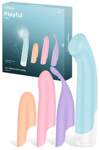 Набор вибраторов Playful Four Set Satisfyer