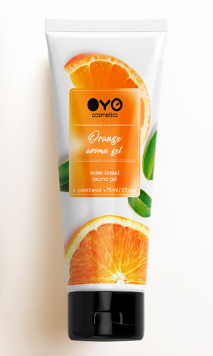 Лубрикант на водной основе с ароматом апельсина OYO Aroma Gel Orange (75 мл)