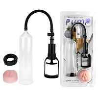 Вакуумная помпа с насадкой в виде вагины Baile Penis Enlarger Pump