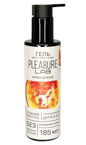 Съедобный лубрикант на водной основе Pleasure Lab Крем-брюле 185 мл Съедобный лубрикант на водной основе Pleasure Lab Крем-брюле 185 мл
