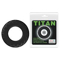 Эрекционное кольцо рельефное Baile Titan
