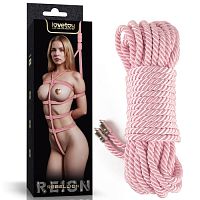 Веревка для бондажа Rebellion Reign Ebony Silky