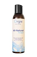 Натуральный лубрикант на водной основе Orgie ALL NATURAL ACQUA 150 мл