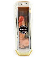 Фаллоимитатор Premium Real Skin Model 1 "8"  21 см