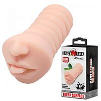 Реалистичный мастурбатор ротик Crazy Bull Miranda