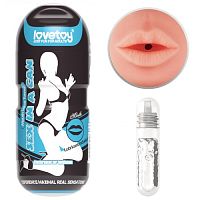 Мастурбатор в колбе губки Sex In A Can Mouth Stamina Tunnel