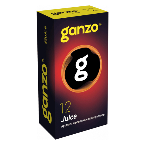 Презервативы Ganzo Juice «Ароматизированные» 12 шт