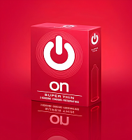 Презервативы "ON)" Super Thin №3 - супер тонкие (ширина 54mm)