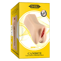 Реалистичный мастурбатор вагина и анус Candice